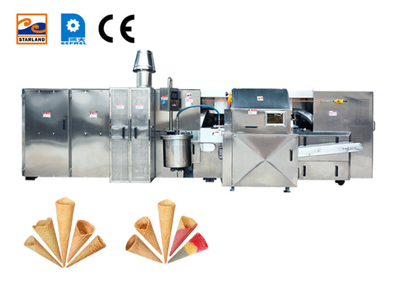 61 Piring Lini Produksi Kerucut Gula Mesin Pembuat Kerucut Otomatis Tahan Aus
