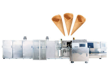 Line Produksi High Speed ​​Roller Sugar Cone, Mesin Produksi Es Krim Dengan Sistem Star - Reel