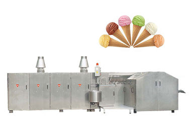 CE Pulp Egg Roll Line Produksi / Ice Cream Cone Machine 6700L * 2400W * 1800H