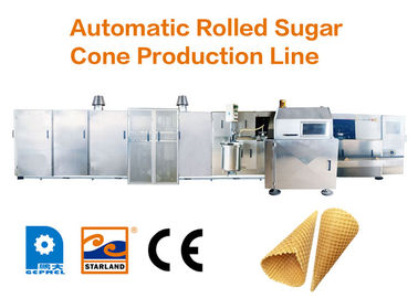 High Stability Automatic Cone Production Line Operasi Terus Menerus Lebih dari 10000pcs Per Jam