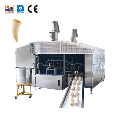 Pembuat Kerucut Wafer Gas Terbuat dari Baja Tahan Karat untuk Produksi Cepat dan Mudah