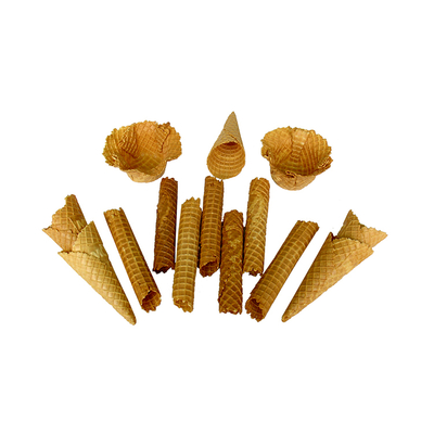 Semi Otomatis Mengontrol Jalan stainless steel Cone Baker Untuk profesional dan komersial