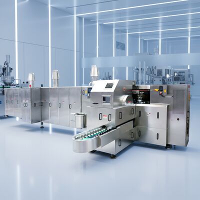 Spesifikasi Mesin Pembuat Kerucut Es Krim Produktivitas Tinggi Dibuat untuk Menghasilkan Kerucut yang Konsisten