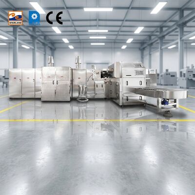 Biscuit Baking Machine yang dikembangkan untuk produksi gula kerucut memastikan throughput tinggi dan tekstur biskuit yang konsisten