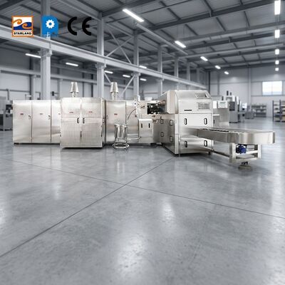 Full Automatic Roller Sugar Cone Production Line 220V 380V Automatic Rolled Sugar Cone Production Line Untuk manufaktur