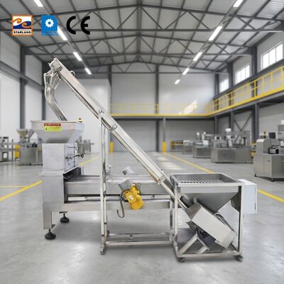 Mesin Penggiling Wafel/Biskuit Industri Dengan Konveyor Spiral Konstruksi Stainless Steel Menawarkan Daya Tahan yang Ditingkatkan Dan Kepatuhan Keamanan Pangan
