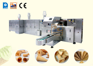 10kg / Jam Sugar Roller Waffle Ice Cream Cone Machine