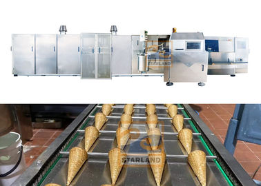 Lini Produksi Rolled Waffle Sugar Cone Penuh Otomatis CBIII-61A * / CBIII-61x2A *