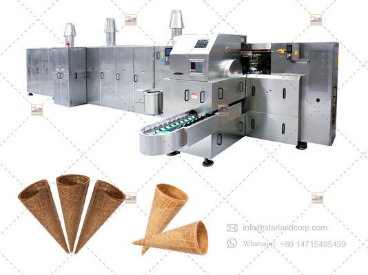 Lini Produksi Kerucut Gula Putih Dengan Konveyor Makanan Berantai