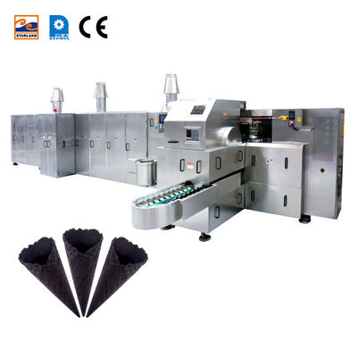Sertifikat CE Cast Iron Sugar Cone Machine Waffle Ice Cream Cone Making