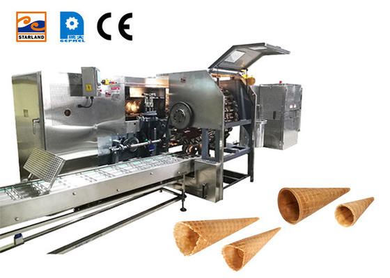 4.0hp Jalur Produksi Kerucut Gula 89 Potongan 320* 240mm Baking Template