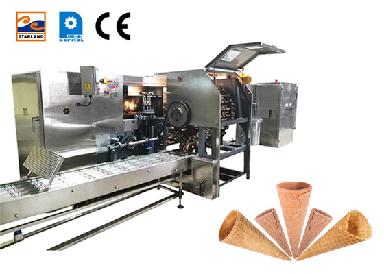 Lini Produksi Kerucut Otomatis, 89 Potongan 200*240mm Baking Template Stainless Steel.